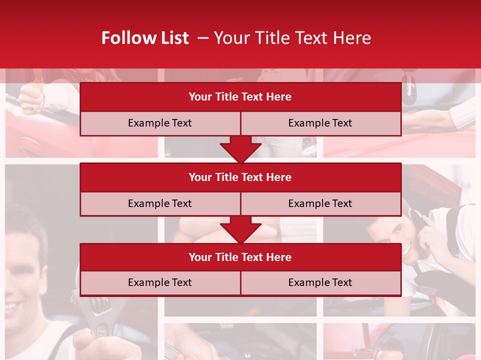 Tool Gas Woman PowerPoint Template