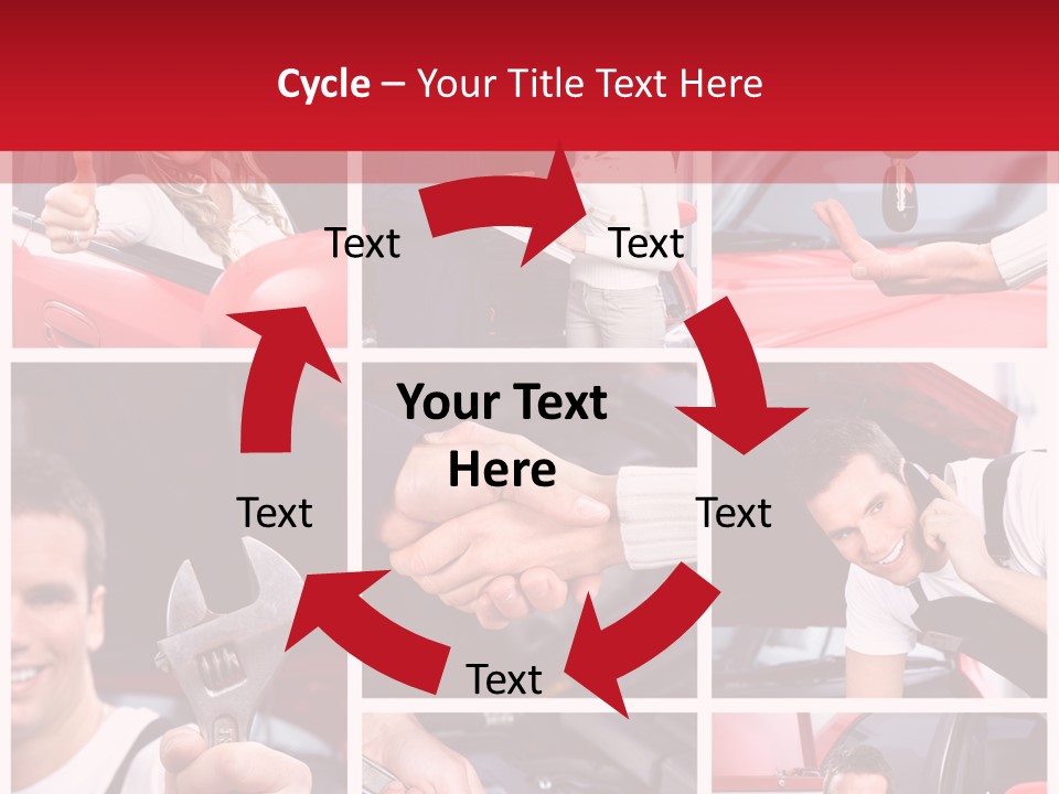 Tool Gas Woman PowerPoint Template