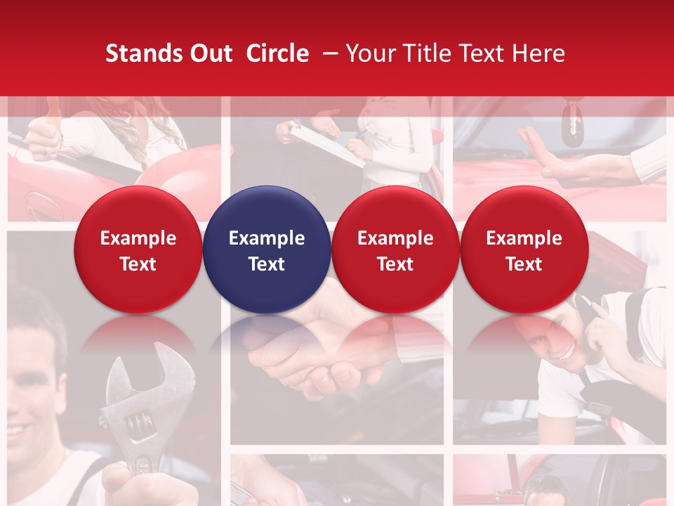 Tool Gas Woman PowerPoint Template