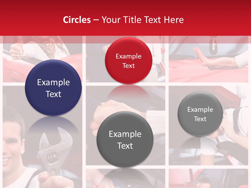 Tool Gas Woman PowerPoint Template