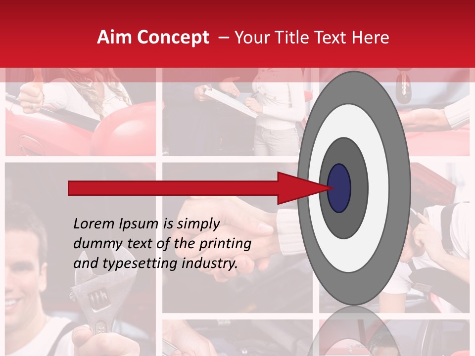 Tool Gas Woman PowerPoint Template