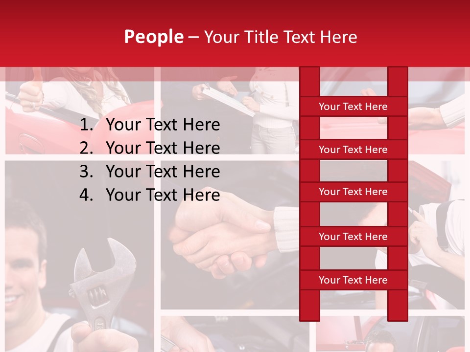 Tool Gas Woman PowerPoint Template