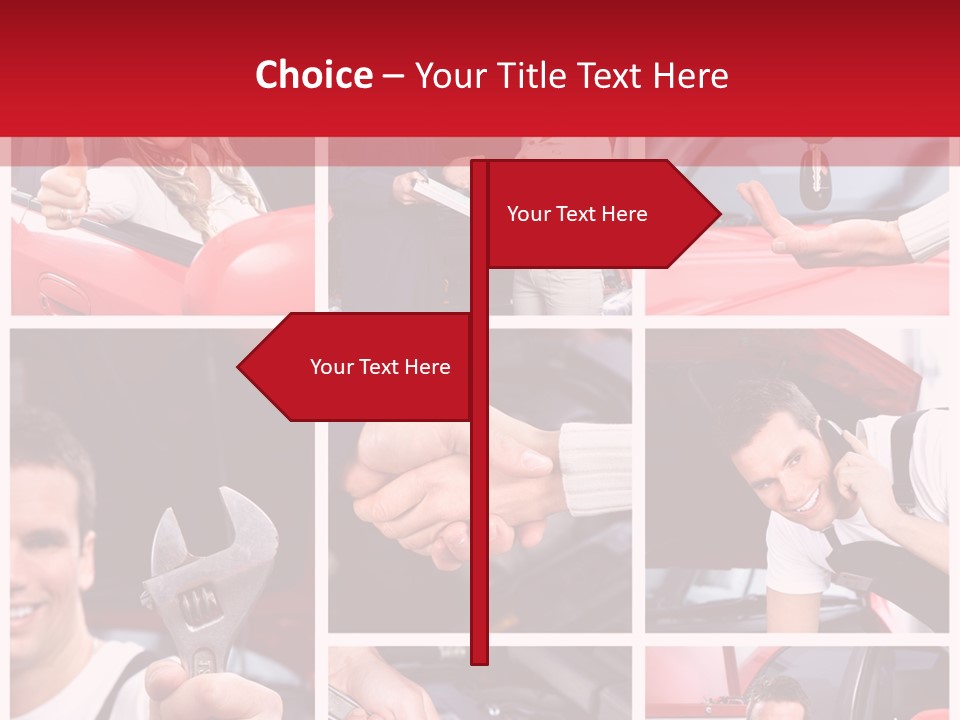 Tool Gas Woman PowerPoint Template