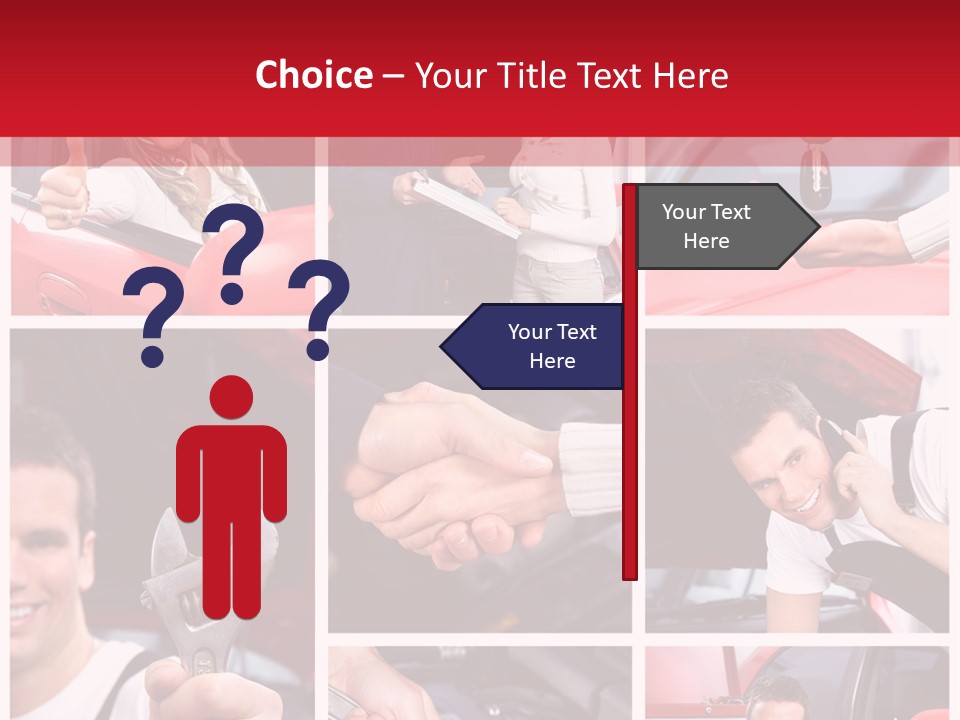 Tool Gas Woman PowerPoint Template