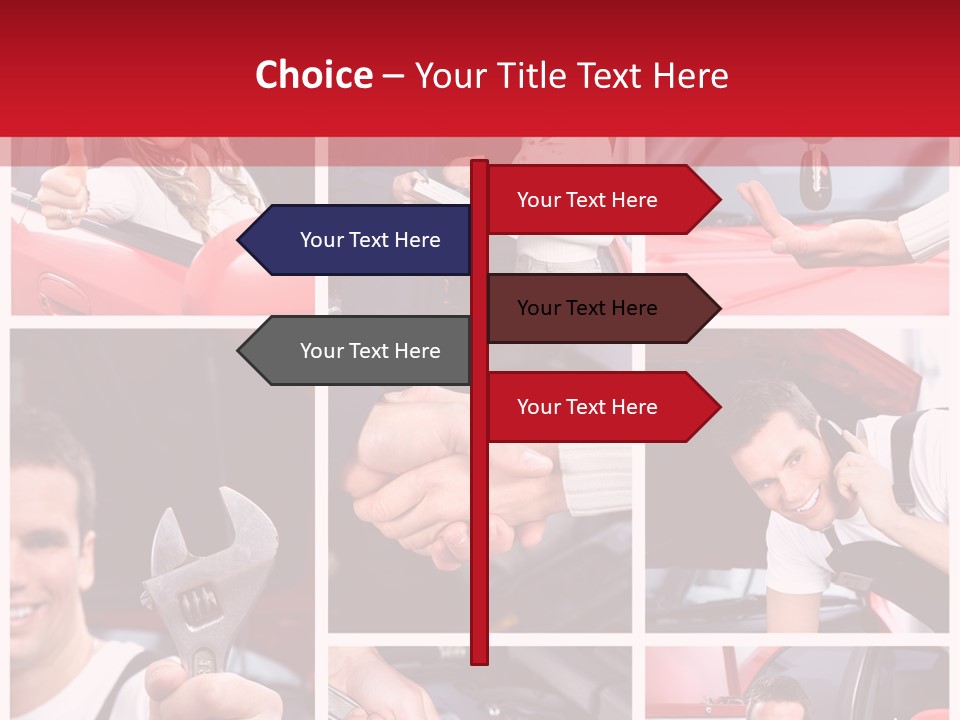 Tool Gas Woman PowerPoint Template