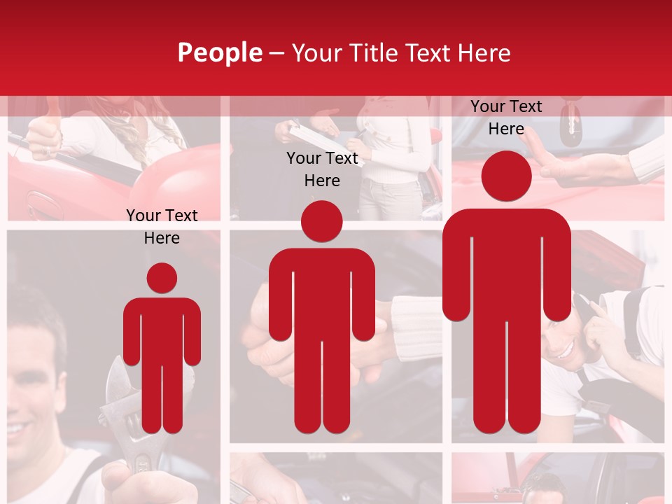 Tool Gas Woman PowerPoint Template