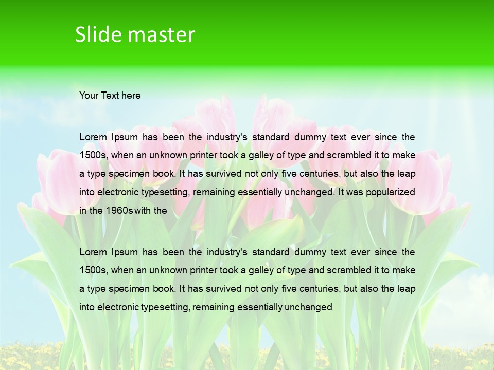 Three Friend Beautiful PowerPoint Template