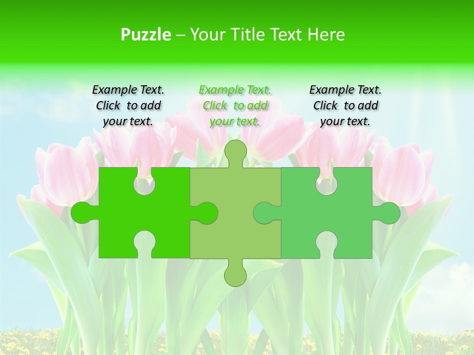 Three Friend Beautiful PowerPoint Template