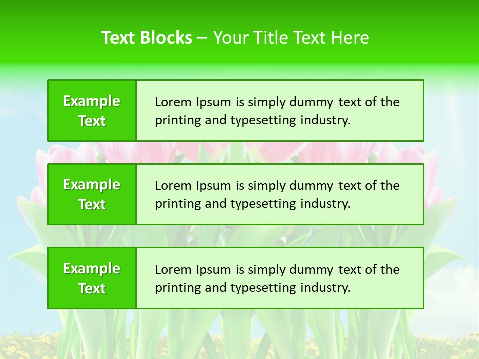 Three Friend Beautiful PowerPoint Template