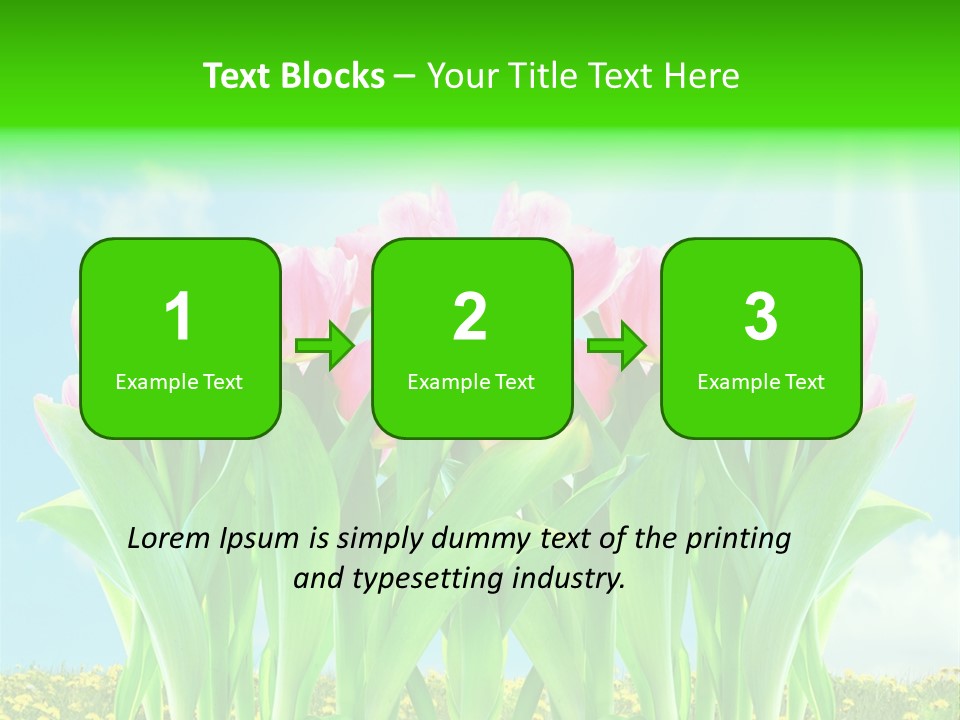 Three Friend Beautiful PowerPoint Template