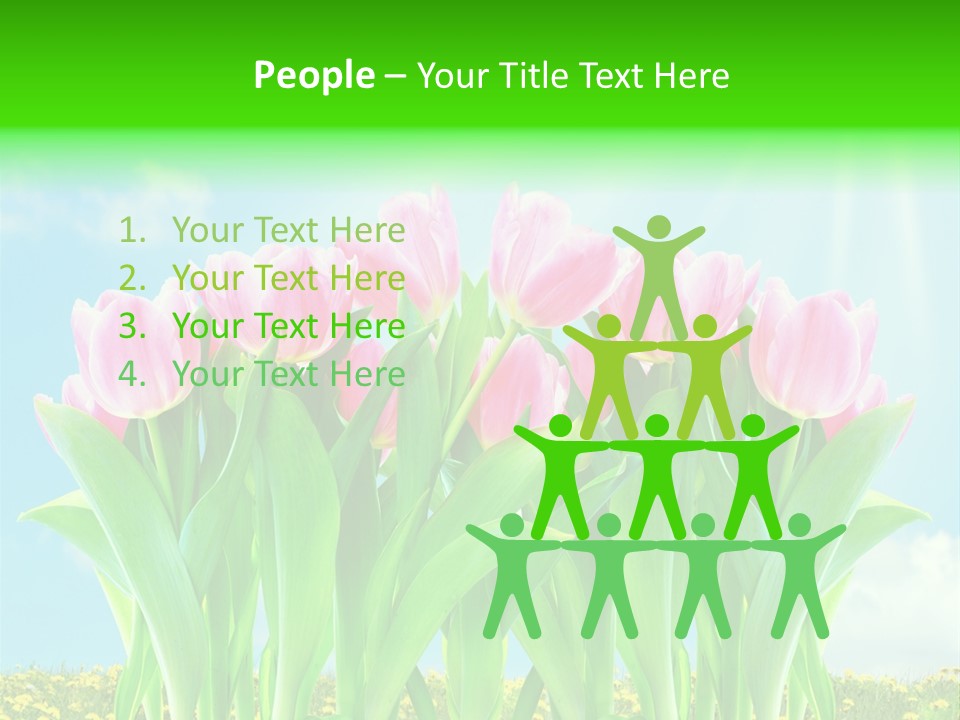 Three Friend Beautiful PowerPoint Template