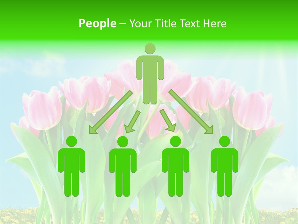 Three Friend Beautiful PowerPoint Template