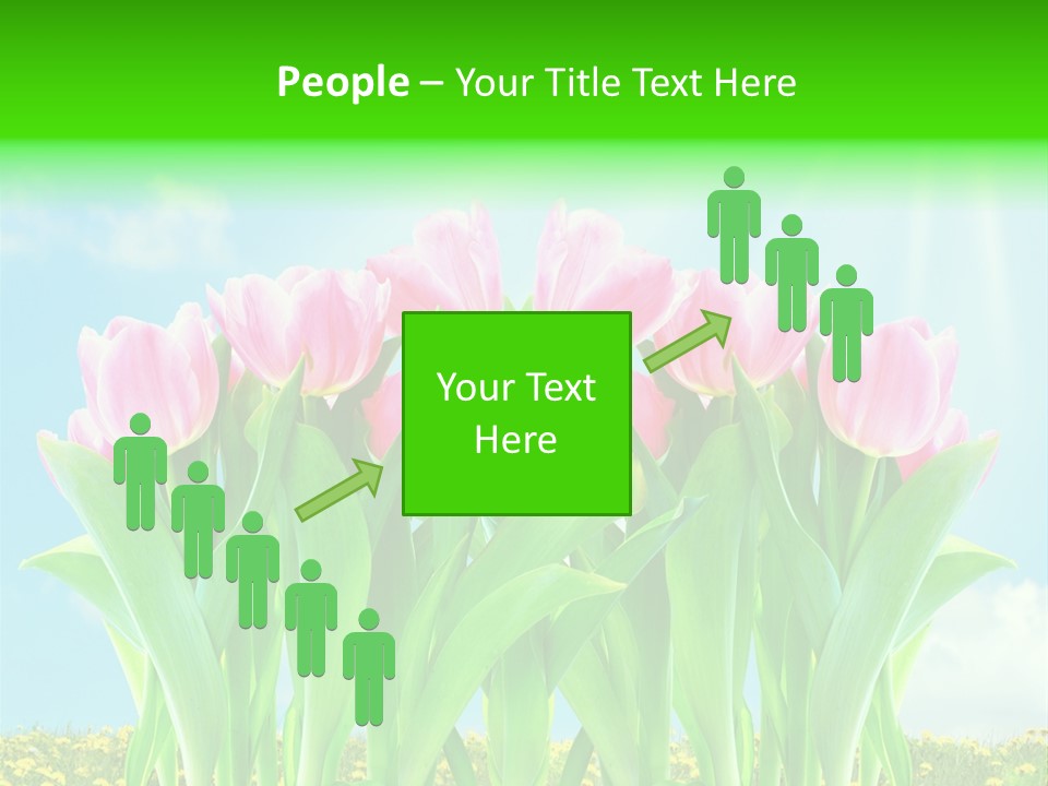 Three Friend Beautiful PowerPoint Template