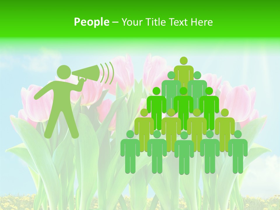 Three Friend Beautiful PowerPoint Template