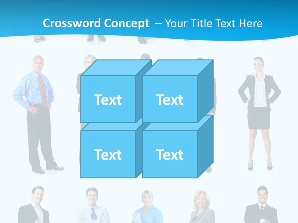 Big Success Man PowerPoint Template