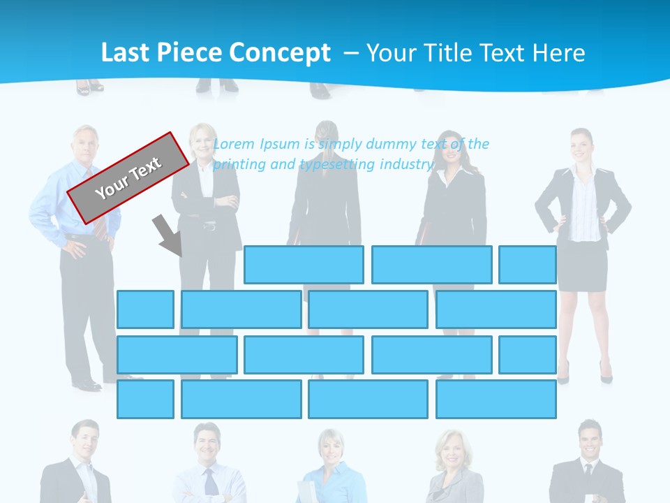 Big Success Man PowerPoint Template