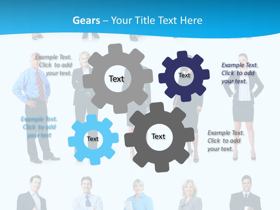 Big Success Man PowerPoint Template