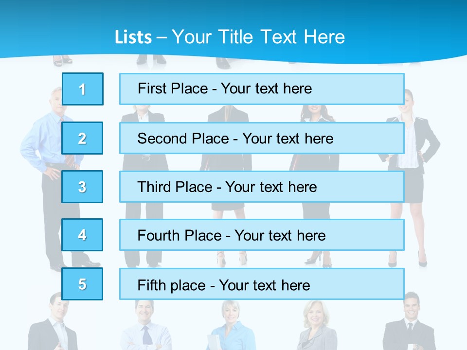 Big Success Man PowerPoint Template