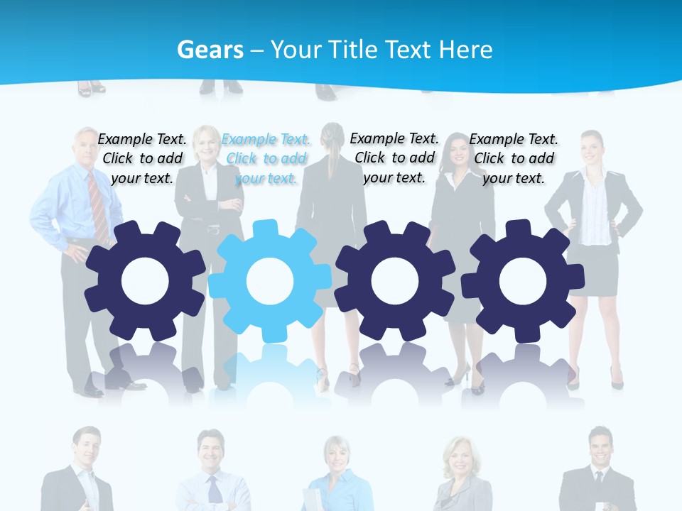 Big Success Man PowerPoint Template