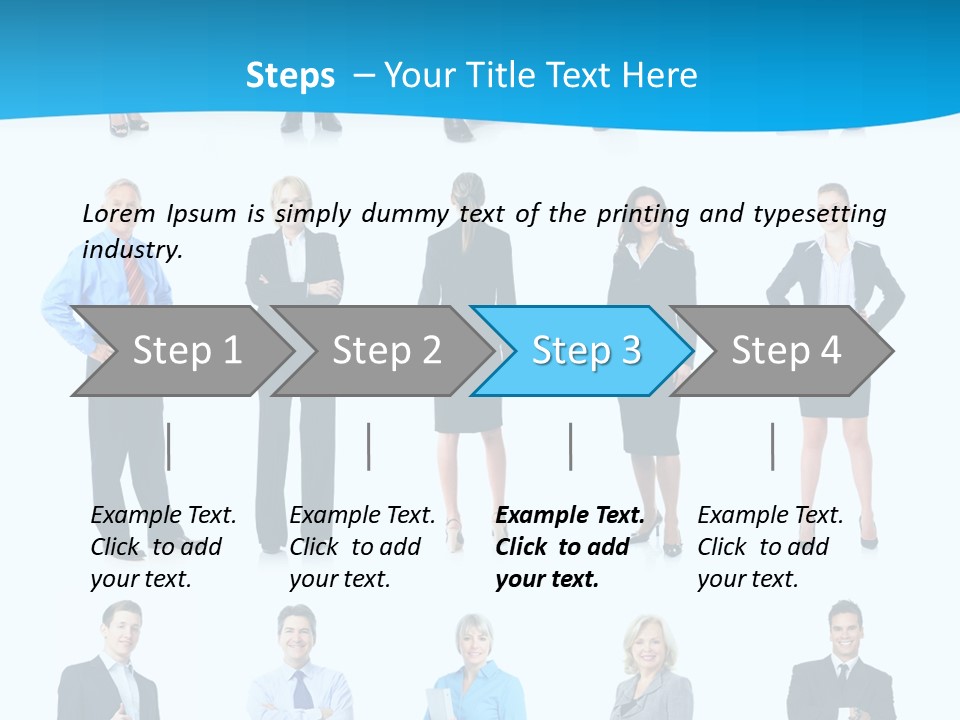 Big Success Man PowerPoint Template
