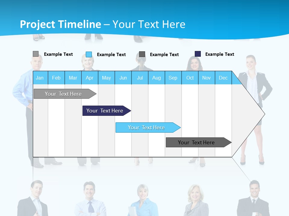 Big Success Man PowerPoint Template