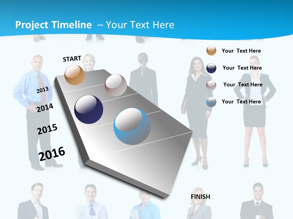 Big Success Man PowerPoint Template