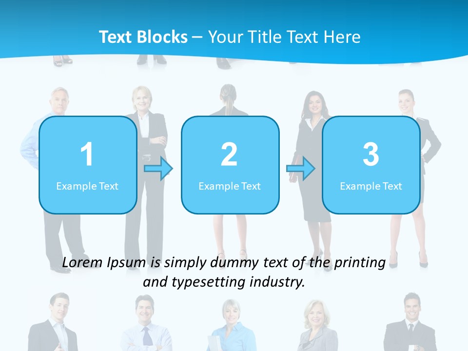 Big Success Man PowerPoint Template