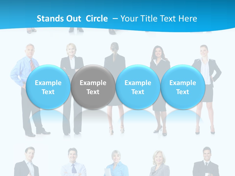 Big Success Man PowerPoint Template