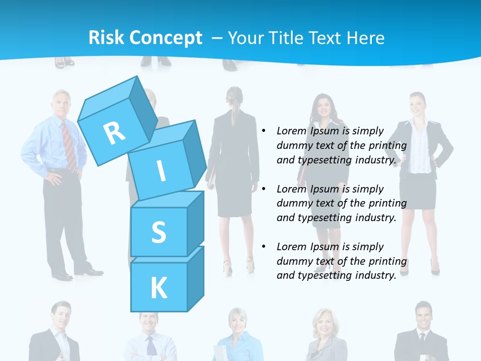 Big Success Man PowerPoint Template