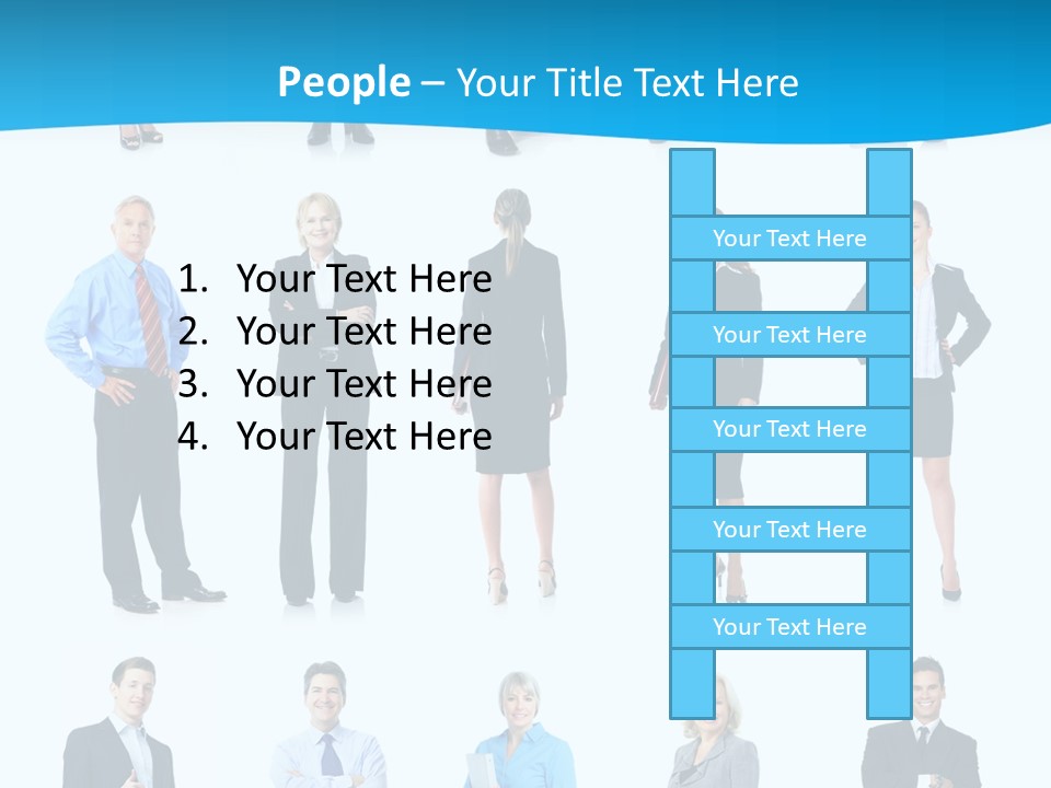 Big Success Man PowerPoint Template