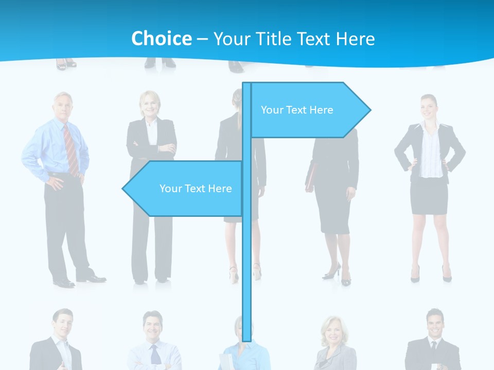 Big Success Man PowerPoint Template