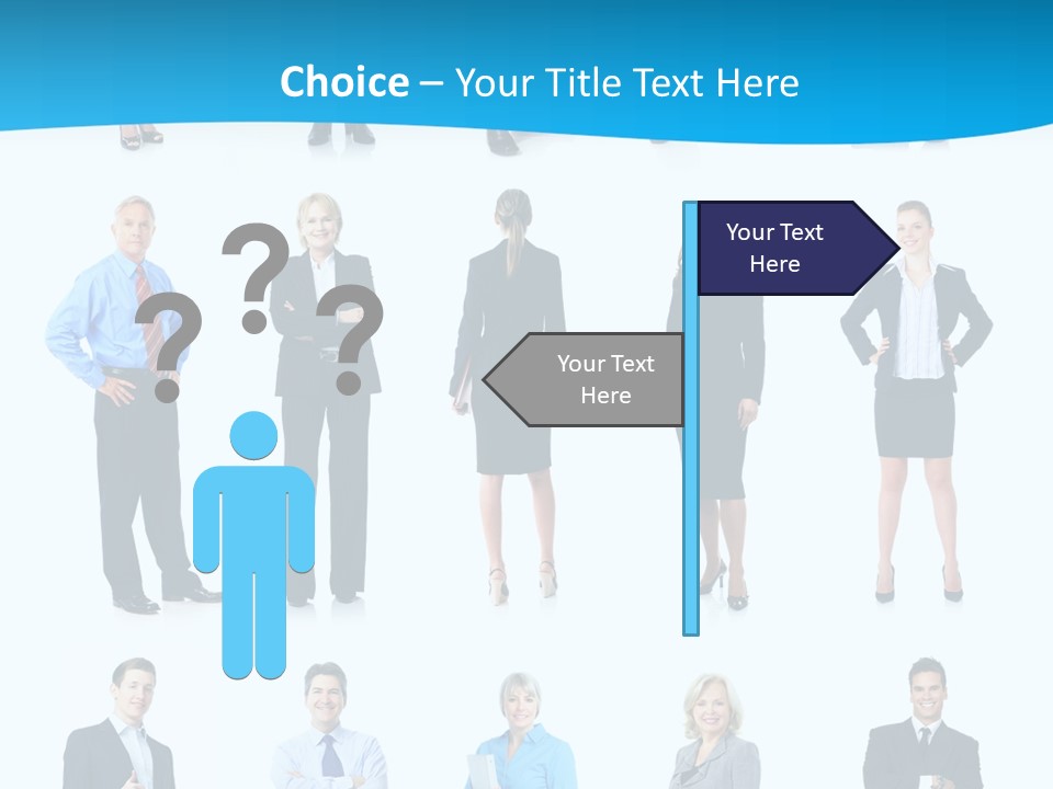 Big Success Man PowerPoint Template