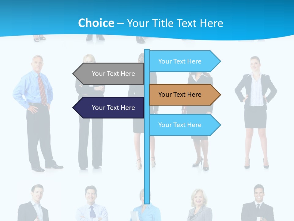 Big Success Man PowerPoint Template