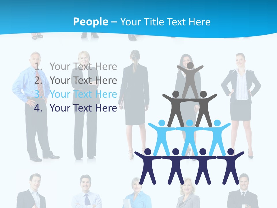 Big Success Man PowerPoint Template