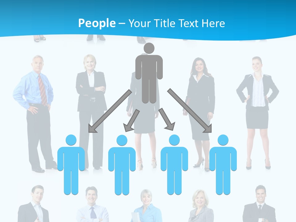 Big Success Man PowerPoint Template