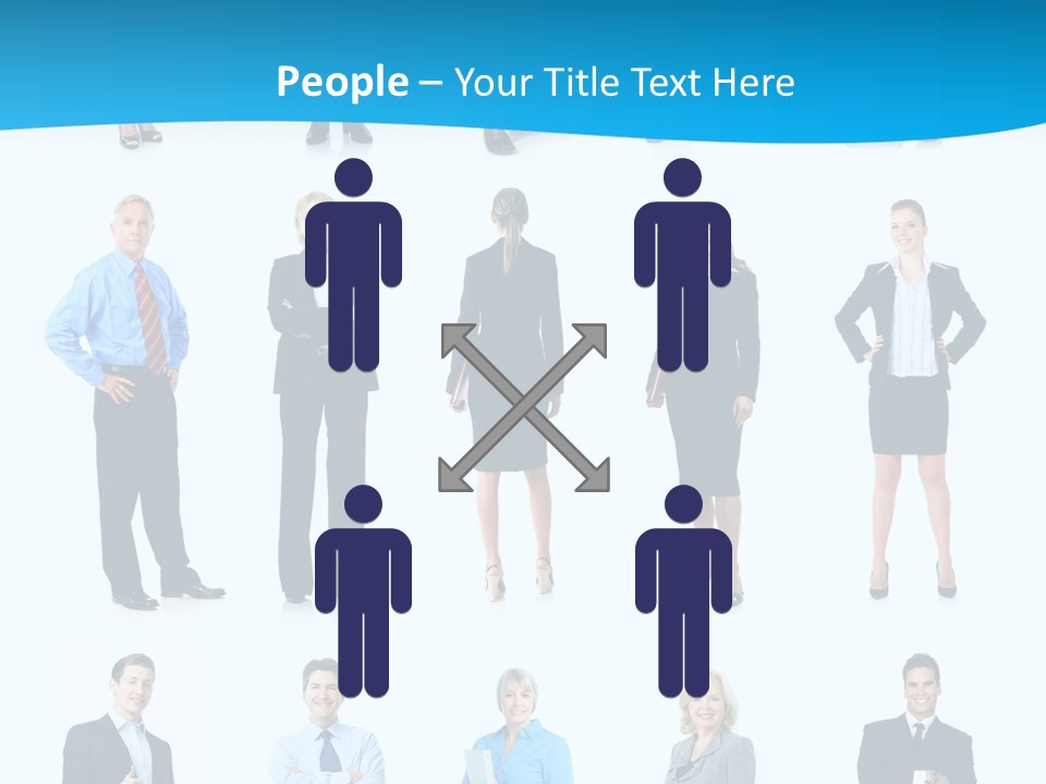 Big Success Man PowerPoint Template