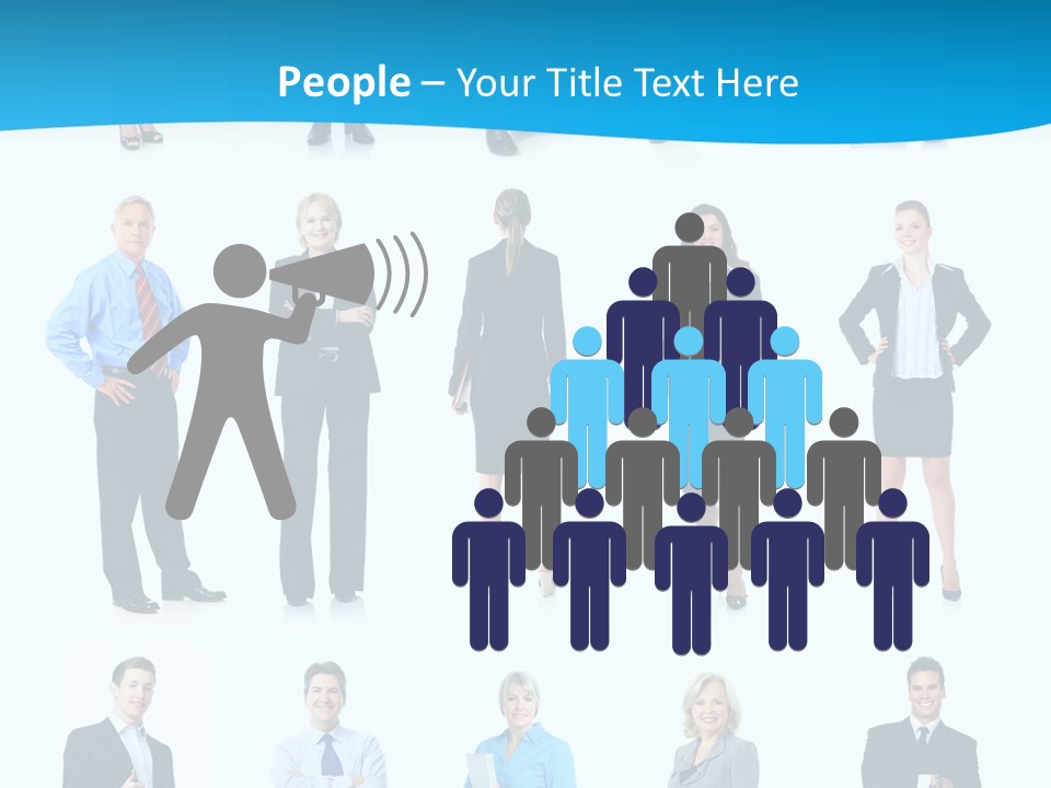 Big Success Man PowerPoint Template