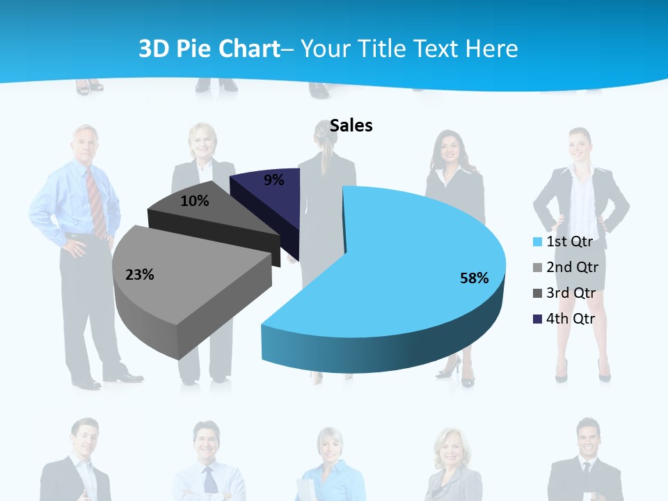 Big Success Man PowerPoint Template