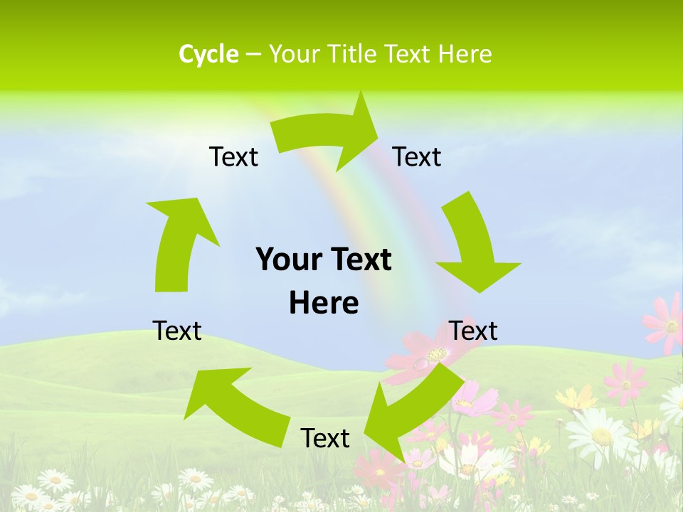 Sunny Green Outdoor PowerPoint Template