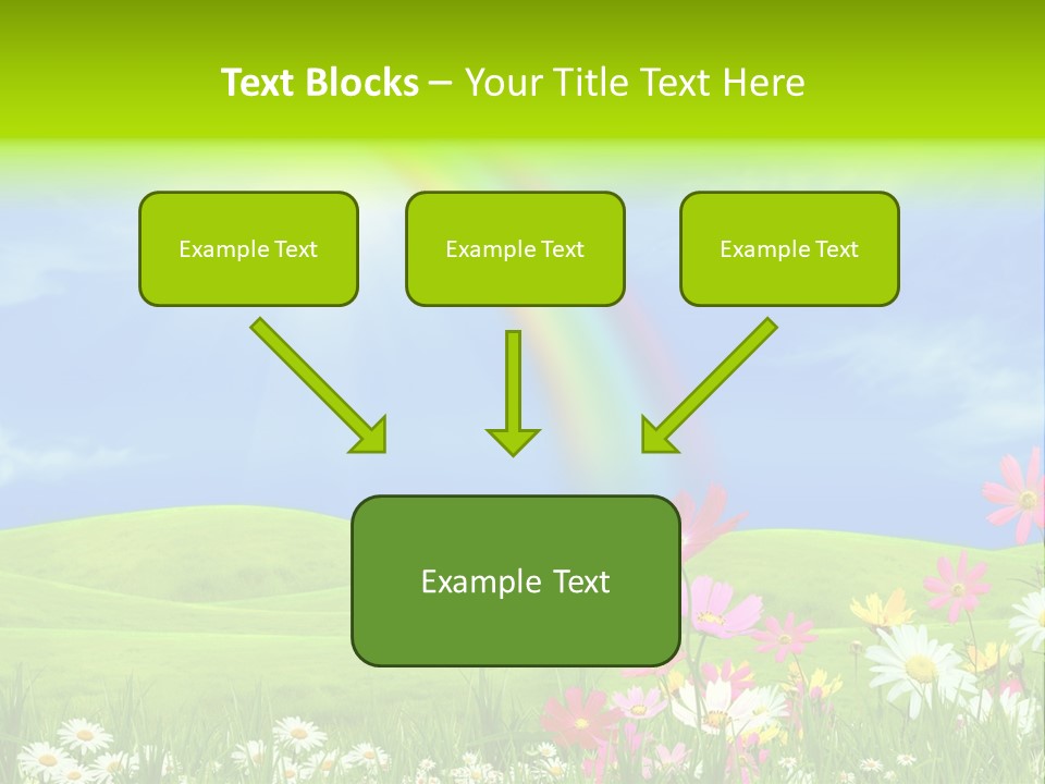 Sunny Green Outdoor PowerPoint Template