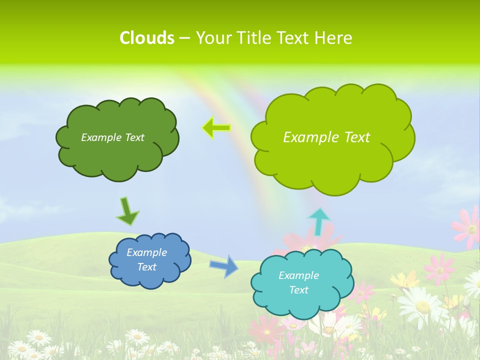 Sunny Green Outdoor PowerPoint Template