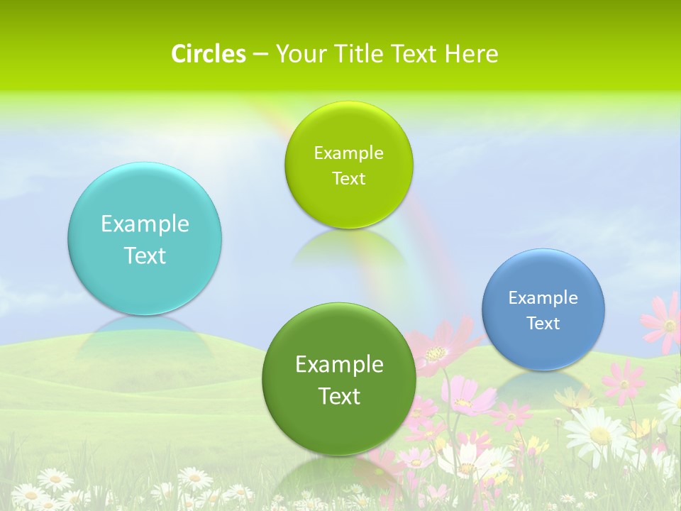 Sunny Green Outdoor PowerPoint Template