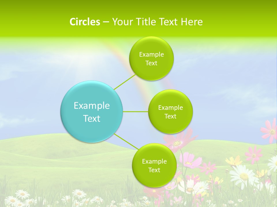 Sunny Green Outdoor PowerPoint Template