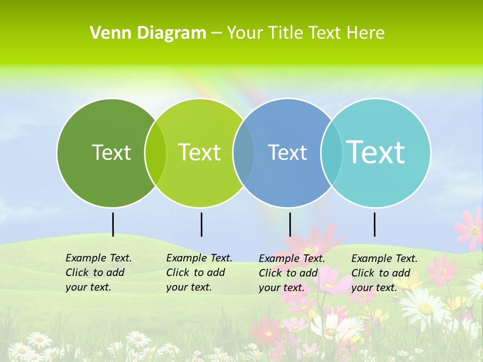 Sunny Green Outdoor PowerPoint Template