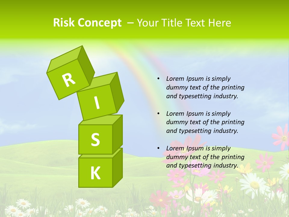 Sunny Green Outdoor PowerPoint Template