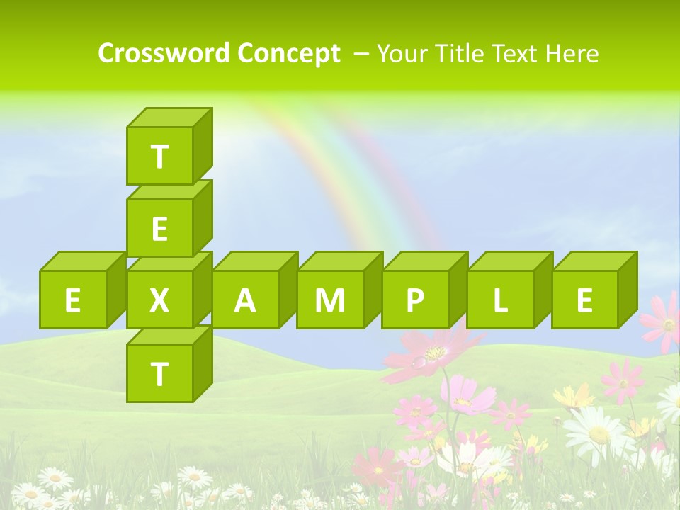 Sunny Green Outdoor PowerPoint Template