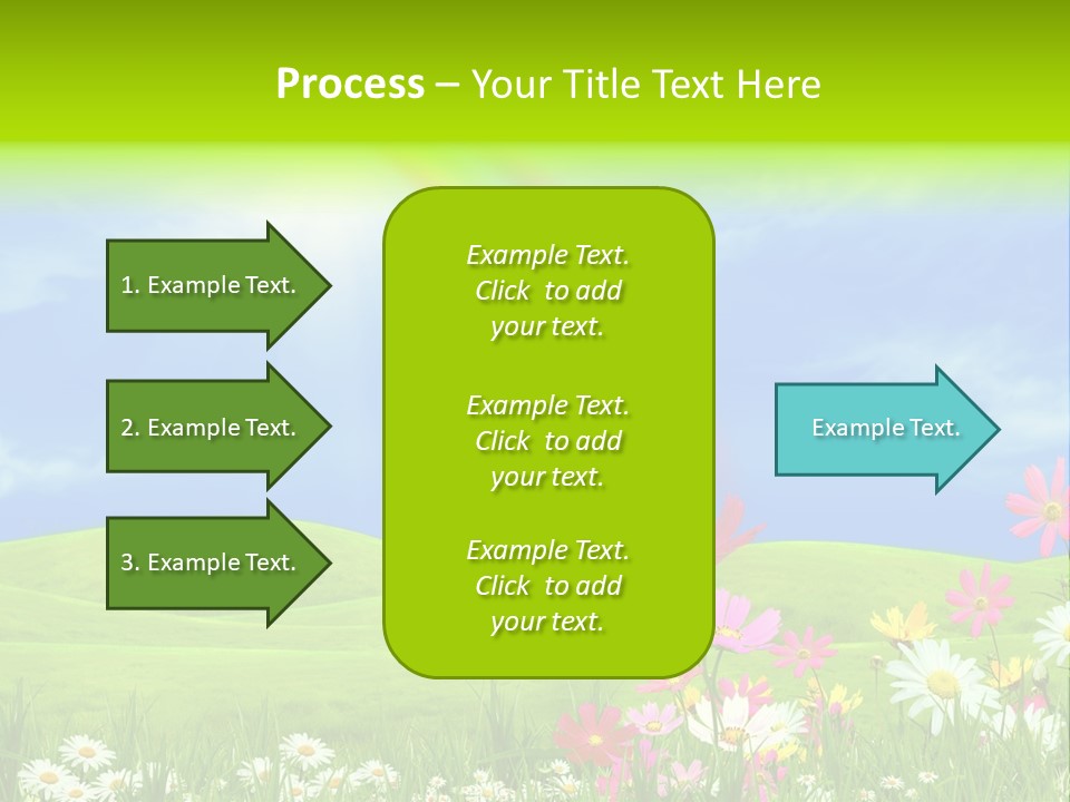 Sunny Green Outdoor PowerPoint Template