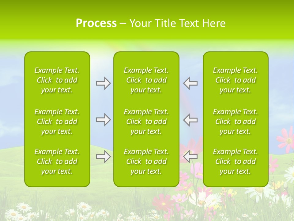 Sunny Green Outdoor PowerPoint Template