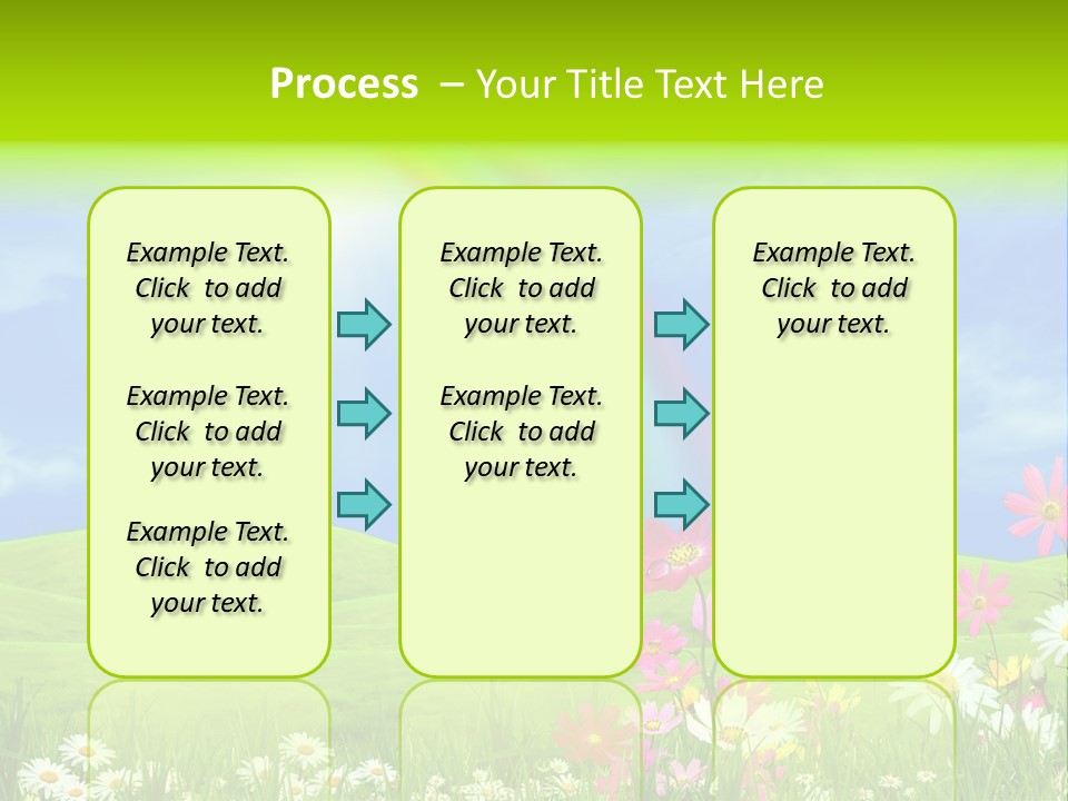 Sunny Green Outdoor PowerPoint Template