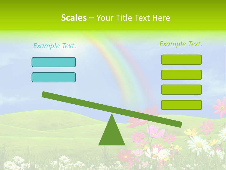 Sunny Green Outdoor PowerPoint Template